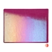 Fuchsia Transparent, Thin-rolled, Iridescent, rainbow, 2 mm, Fusible, 17 x 20 in., Half Sheet - 001332-0051-F-HALF