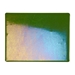 Light Aventurine Green Transparent, Thin-rolled, Iridescent, rainbow, 2 mm, Fusible, 17 x 20 in., Half Sheet - 001412-0051-F-HALF