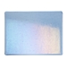 Light Sky Blue Transparent, Thin-rolled, Iridescent, rainbow, 2 mm, Fusible, 17 x 20 in., Half Sheet - 001414-0051-F-HALF