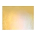 Medium Amber Transparent, Thin-rolled, Iridescent, rainbow, 2 mm, Fusible, 17 x 20 in., Half Sheet - 001137-0051-F-HALF