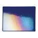 Midnight Blue Transparent, Thin-rolled, Iridescent, rainbow, 2 mm, Fusible, 17 x 20 in., Half Sheet - 001118-0051-F-HALF