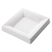 Square Plate, Simple Curve, 6.5 in. (165 mm) - 008899-MOLD-M-EACH