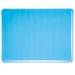 Turquoise Blue Transparent, Thin-rolled, 2 mm, Fusible, 17 x 20 in., Half Sheet - 001116-0050-F-HALF